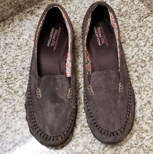 Sketchers Memory Foam Leather Shoes
